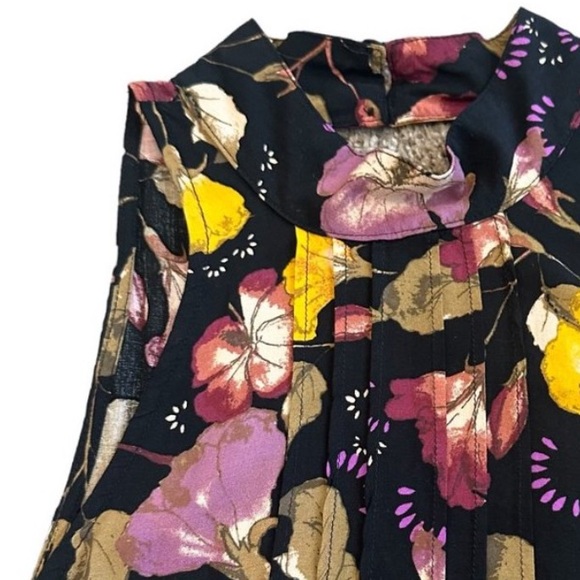 ♥️… Intimately Free People High Neck Floral Swing Dress - Picture 3 of 4